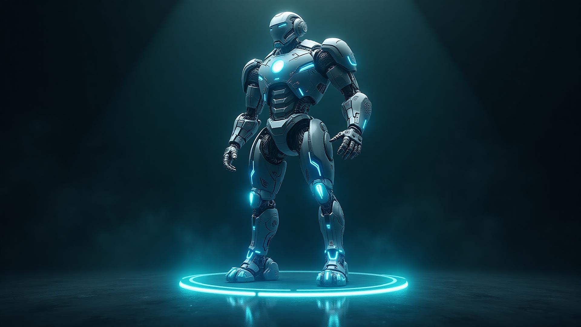 17-DOF Humanoid MechaBot Robot